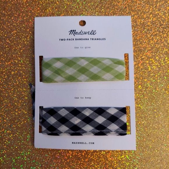 Two-Pack Triangle Bandana - Picture 3 of 4